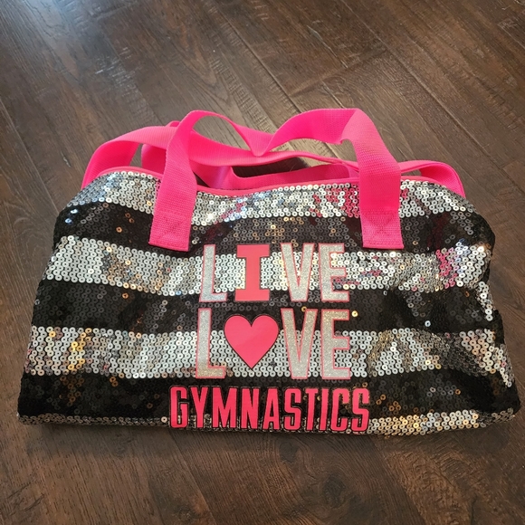 Justice Accessories New Justice Gymnastics Sequin Duffle Bag Poshmark